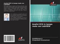 Capa do livro de Analisi ECG in tempo reale con LabVIEW 