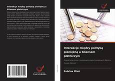 Copertina di Interakcje między polityką pieniężną a bilansem płatniczym