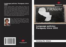 Buchcover von Language policies: Paraguay since 1992