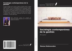 Buchcover von Sociología contemporánea de la gestión
