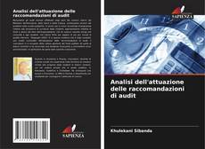Couverture de Analisi dell'attuazione delle raccomandazioni di audit