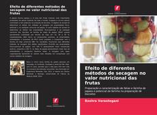 Copertina di Efeito de diferentes métodos de secagem no valor nutricional das frutas