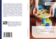 Portada del libro de Governance of Education