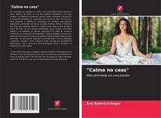 Capa do livro de "Calma no caos" 