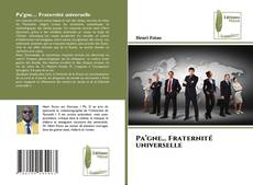 Buchcover von Pa’gne… Fraternité universelle