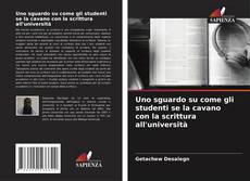 Capa do livro de Uno sguardo su come gli studenti se la cavano con la scrittura all'università 