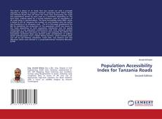 Capa do livro de Population Accessibility Index for Tanzania Roads 