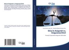 Buchcover von Etica în Asigurări vs. Asigurarea Eticii