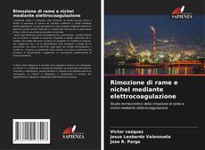 Couverture de Rimozione di rame e nichel mediante elettrocoagulazione