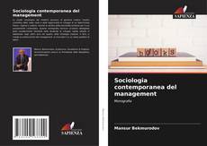 Couverture de Sociologia contemporanea del management