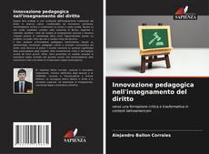 Capa do livro de Innovazione pedagogica nell'insegnamento del diritto 