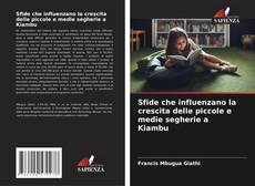 Bookcover of Sfide che influenzano la crescita delle piccole e medie segherie a Kiambu