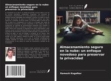 Portada del libro de Almacenamiento seguro en la nube: un enfoque novedoso para preservar la privacidad