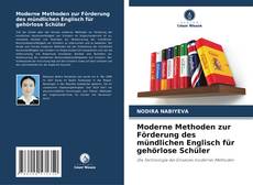 Buchcover von Moderne Methoden zur Förderung des mündlichen Englisch für gehörlose Schüler