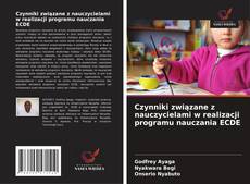 Buchcover von Czynniki związane z nauczycielami w realizacji programu nauczania ECDE