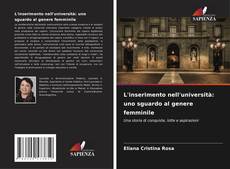 Capa do livro de L'inserimento nell'università: uno sguardo al genere femminile 