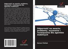 Buchcover von Odporność na awarie: problemy, wyzwania i rozwiązania dla agentów mobilnych