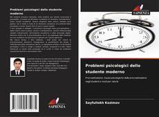 Обложка Problemi psicologici dello studente moderno