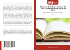 Buchcover von Pour une didactique clinique de l’Education Physique et Sportive (EPS)