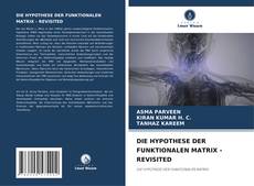 Buchcover von DIE HYPOTHESE DER FUNKTIONALEN MATRIX - REVISITED