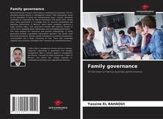 Buchcover von Family governance