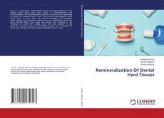 Portada del libro de Remineralization Of Dental Hard Tissues