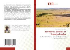 Обложка Territoires, pouvoir et finances locales