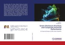 Capa do livro de Green Disclosure Practices and Corporate Financial Performance 