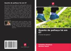 Buchcover von Quanto de palhaço há em ti?
