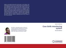 Bookcover of Cow birth monitoring system