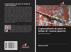 Capa do livro de Il giornalismo di pace in tempi di «nuove guerre» 