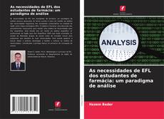 Capa do livro de As necessidades de EFL dos estudantes de farmácia: um paradigma de análise 