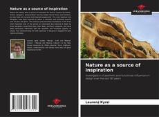 Portada del libro de Nature as a source of inspiration