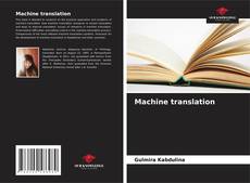 Buchcover von Machine translation