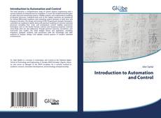 Borítókép a  Introduction to Automation and Control - hoz