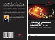 Pedagogical Supervision in the context of Mathematics Teaching kitap kapağı