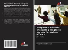 Bookcover of Insegnare a distanza: una guida pedagogica per una formazione efficace