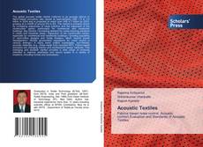 Capa do livro de Acoustic Textiles 