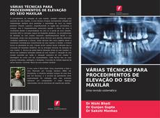 Buchcover von VÁRIAS TÉCNICAS PARA PROCEDIMENTOS DE ELEVAÇÃO DO SEIO MAXILAR