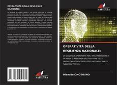 Couverture de OPERATIVITÀ DELLA RESILIENZA NAZIONALE: