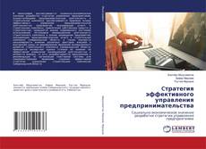 Обложка Cтратегия эффективного управления предпринимательства