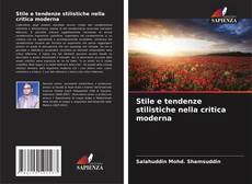 Buchcover von Stile e tendenze stilistiche nella critica moderna