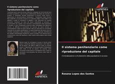 Capa do livro de Il sistema penitenziario come riproduzione del capitale 