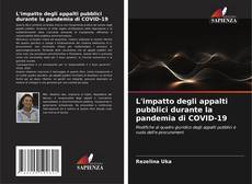 Bookcover of L'impatto degli appalti pubblici durante la pandemia di COVID-19