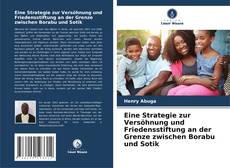 Bookcover of Eine Strategie zur Versöhnung und Friedensstiftung an der Grenze zwischen Borabu und Sotik