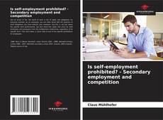 Buchcover von Is self-employment prohibited? - Secondary employment and competition
