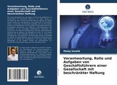 Couverture de Verantwortung, Rolle und Aufgaben von Geschäftsführern einer Gesellschaft mit beschränkter Haftung