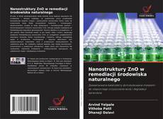 Buchcover von Nanostruktury ZnO w remediacji środowiska naturalnego