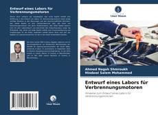 Bookcover of Entwurf eines Labors für Verbrennungsmotoren