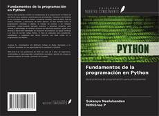 Bookcover of Fundamentos de la programación en Python
